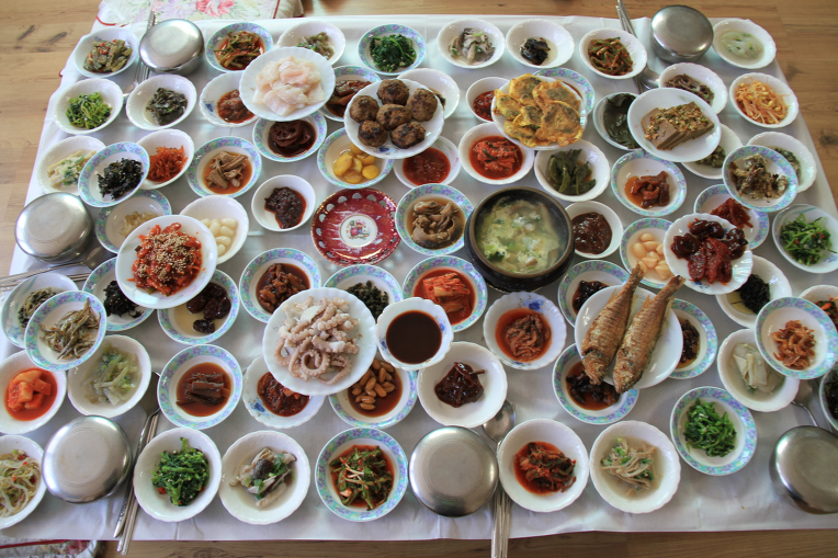전라도 한정식 밥상