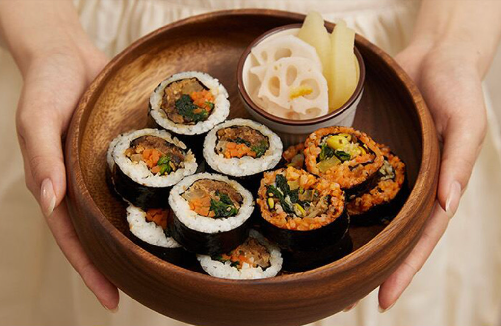 비건 김밥 채식 비빔밥