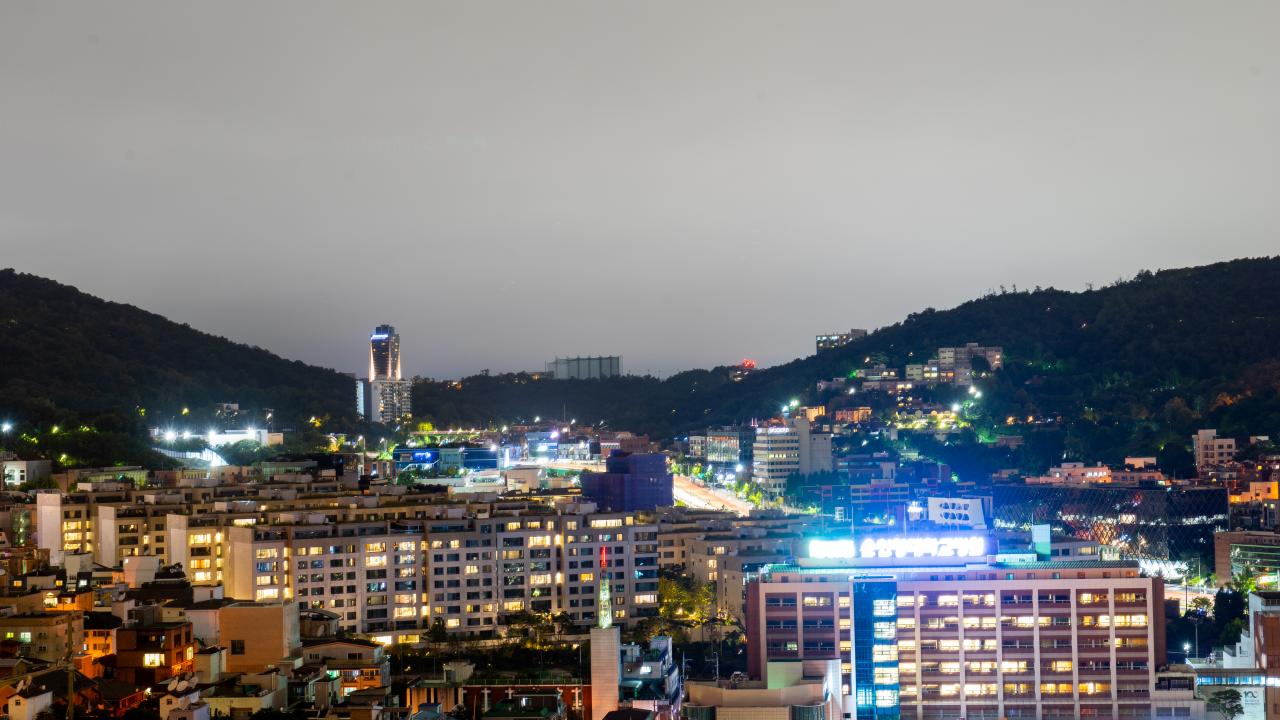 서울 야경 커플