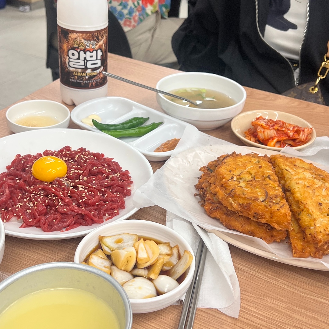 광장시장 순희네 빈대떡