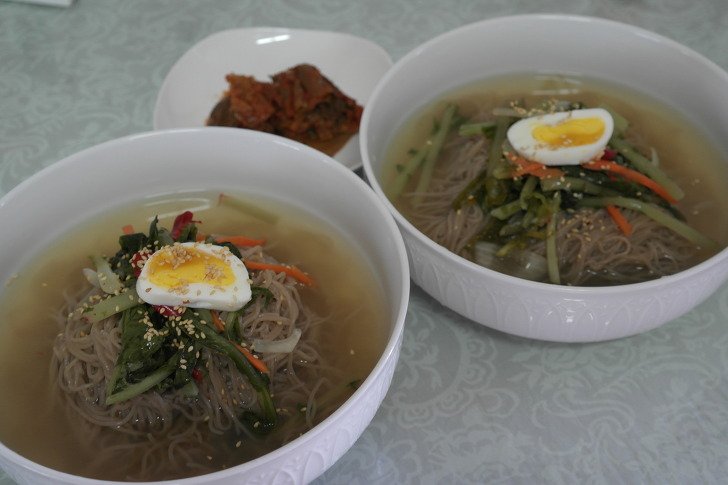냉면 맛있게 먹는법