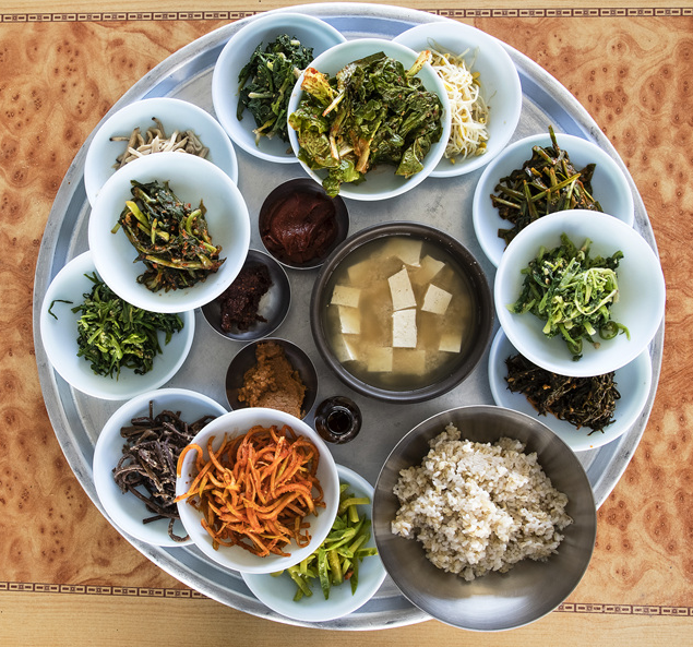 광주 보리밥 거리